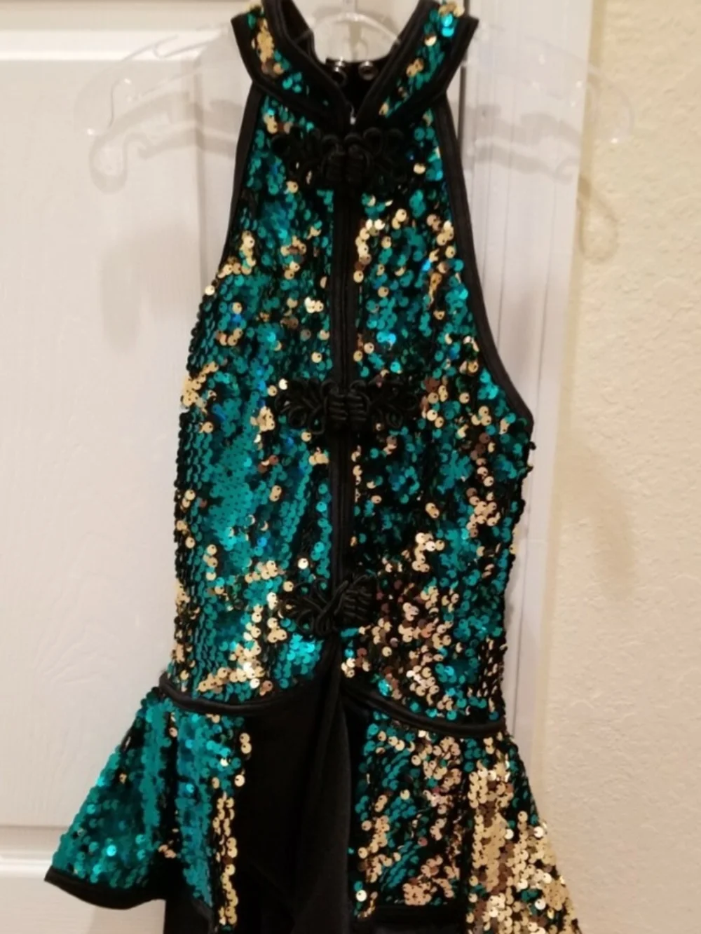 Weissman glittering green